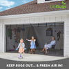 UnBugs Magnetic Screen Door for Garage Doors, by iGotTech