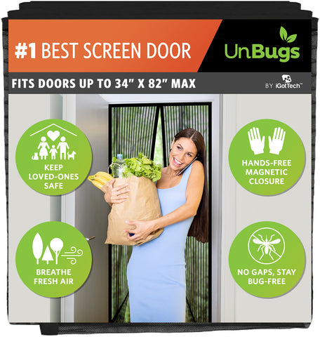 UnBugs Magnetic Screen Door, by iGotTech